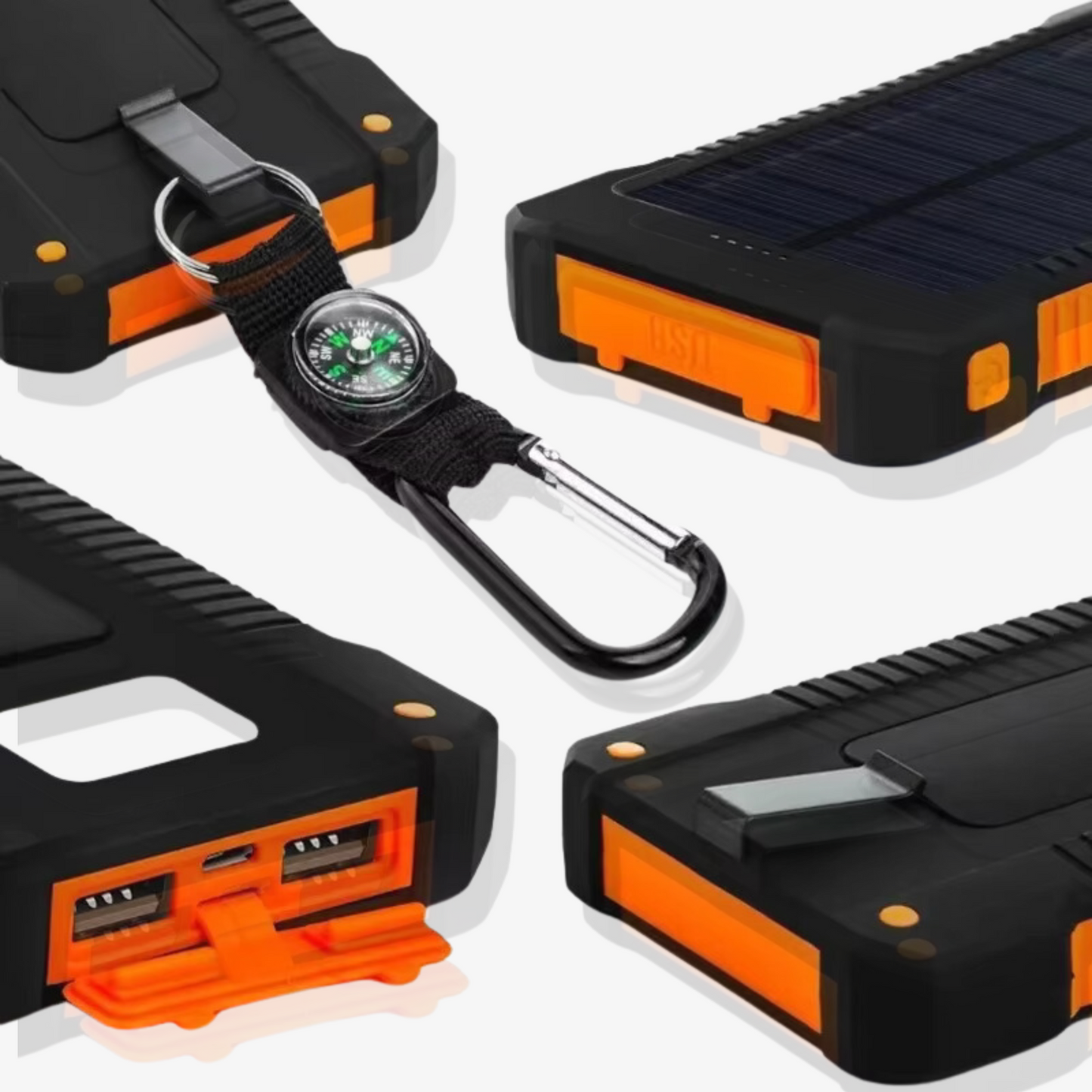 PowerNexus™  Emergency Solar Power Bank 3-pack