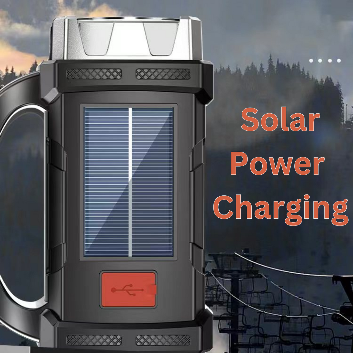 PowerNexus™ – Versatile Solar USB Rechargeable Work Light!