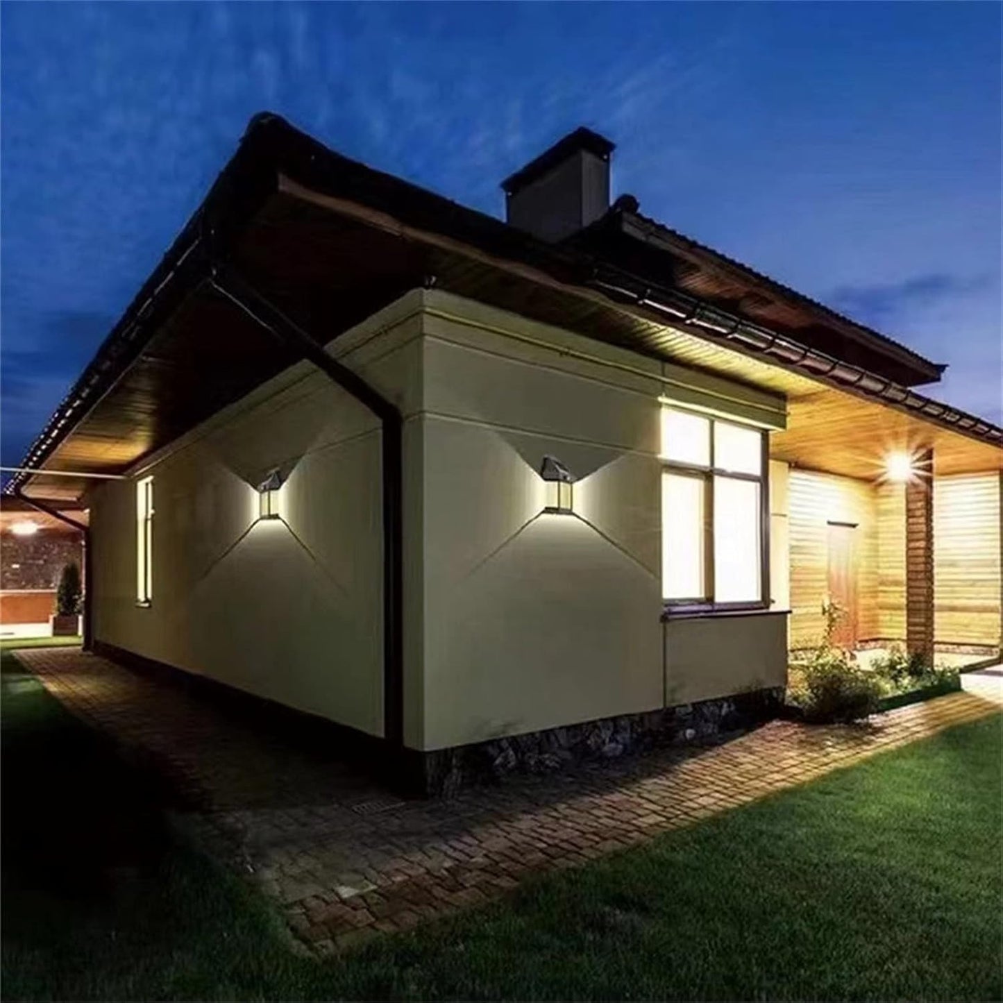 PowerNexus™ - Outdoor Wall Solar Motion Sensor Light