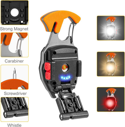 POWERNEXUS – KEYCHAIN LIGHT WITH SCREW DRIVER AND CUTTER