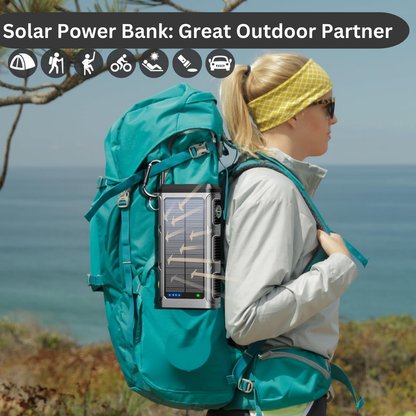 PowerNexus™ – The Ultimate 45,800mAh Hand Crank Solar Power Bank & Camping Light for Endless Adventures!